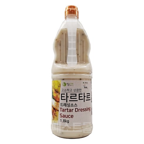 이슬나라/타르타르드레싱소스 2kg, 1.8kg, 1개