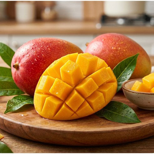 제주애플망고 2kg ,3kg 특상품 선물세트, 1박스, 제주애플망고 대과 3kg(7~8과)