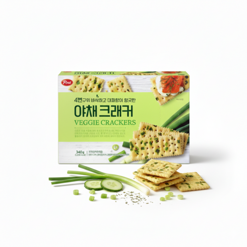 4번구워 바삭한 야채크래커