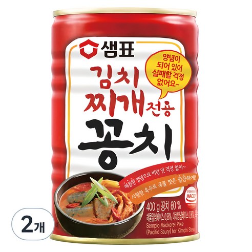 샘표 김치찌개전용 꽁치 통조림