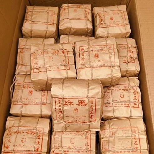 1991년 보이차 싱가포르 회유 마흑 운남 이무 고수차 노생차 250g
