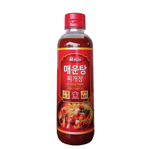 움트리/매운탕찌개장 480g  매운탕소스