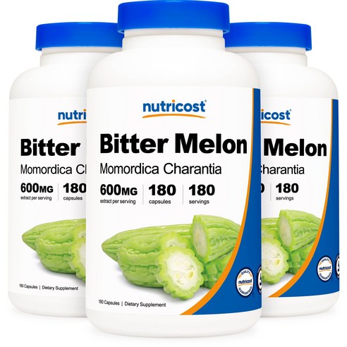 뉴트리코스트 여주 비터멜론 캡슐 2400mg 180캡슐 3병, 180정, 3개