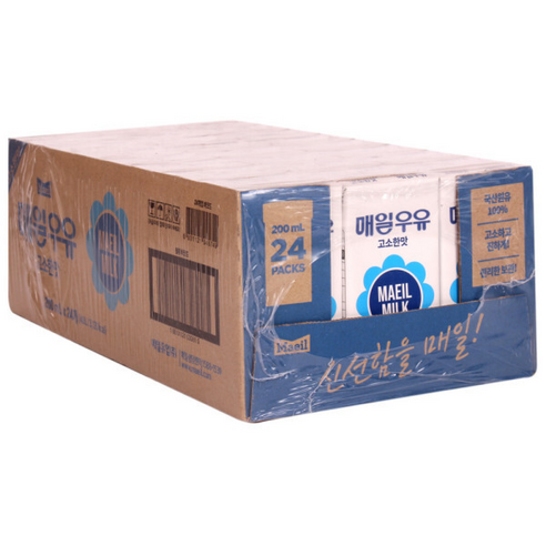 매일우유 멸균우유 흰우유 고소한맛, 1개, 200ml