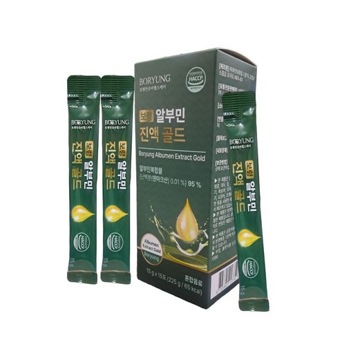 파워라이프 보령컨슈머헬스케어 알부민 진액 골드 선물세트