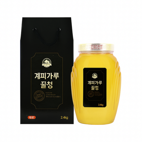 천년의미소 [프리미엄] 폐 건강 레시피 꿀 청정 지리산 100% 벌꿀 도라지 계피가루 홍해삼 꿀청 마누카 꿀