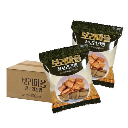 금풍제과 보리마을 찰보리건빵