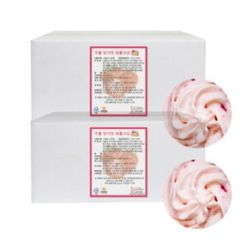 (펀코리아)와플크림(딸기3kg)