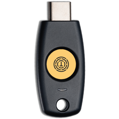 T120 - FIDO2 KEY U2F PIN 터치 보안키(패스키) USB-C 국산(Made In Korea)