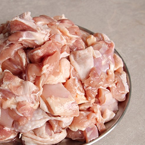 순살 닭정육 조각 절단 2kg