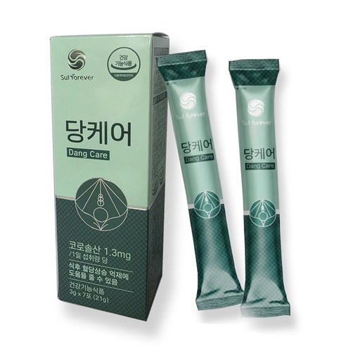 설포에버 브로콜리 새싹분말이 함유된 최초의 당케어 제품, 1박스, 7포