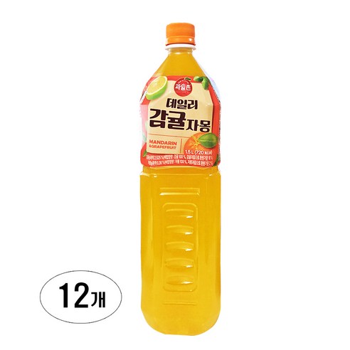 해태htb 과일촌 데일리 감귤자몽 주스