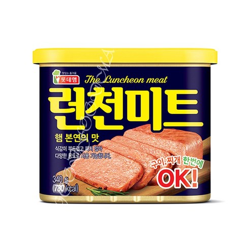 롯데 롯데햄 런천미트 340g 24개입 BOX, 340g, 24개