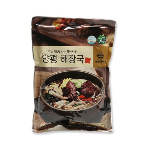 자연깃든 선봉 양평 해장국, 600g, 1개