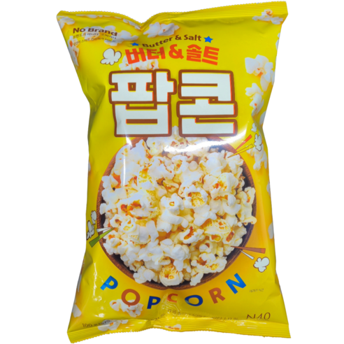 노브랜드 버터솔트 팝콘 100g x 3개 총 300g