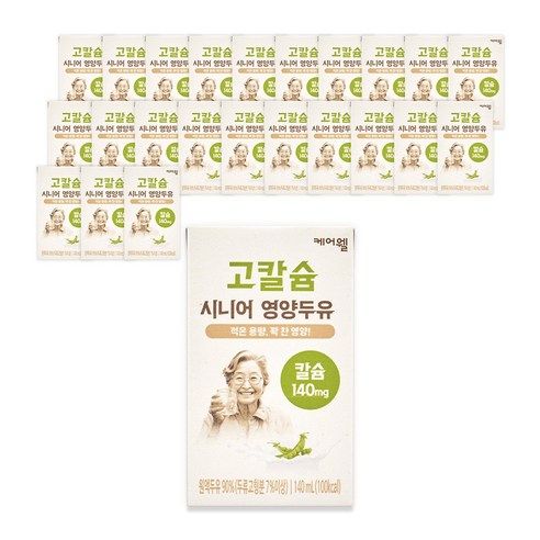 케어웰 고칼슘 시니어 영양두유