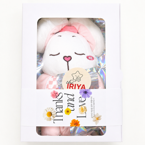 이리야 자동 토닥인형 아기 재우는 수면 애착 바디필로우 쿠션 봉제인형, 바니토끼, 1개