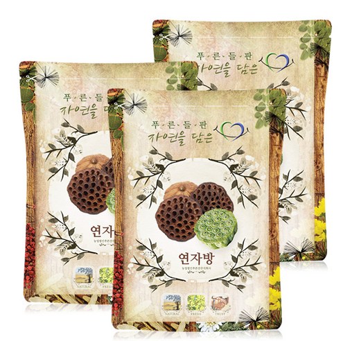 푸른들판 국내산 건조 연자방 연방 연꽃씨방 연씨방 차