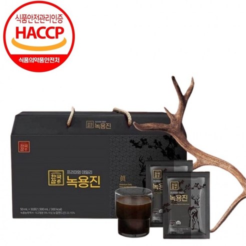 한국삼 프리미엄 데일리 녹용진 (50ml x 30포)