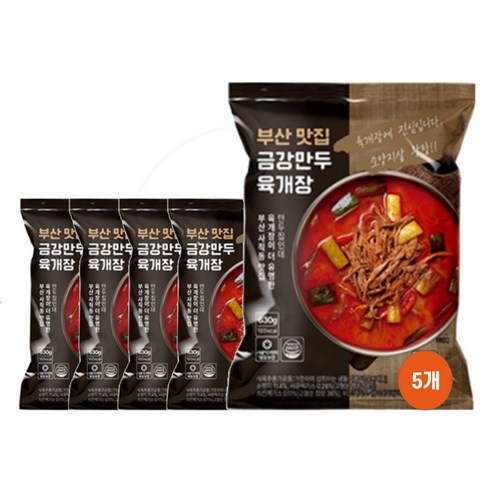 참도깨비 부산 맛집 금강만두 육개장