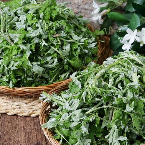 여수 거문도 해풍 쑥 500g, 1kg 봄나물 제철나물, 1박스, 1kg