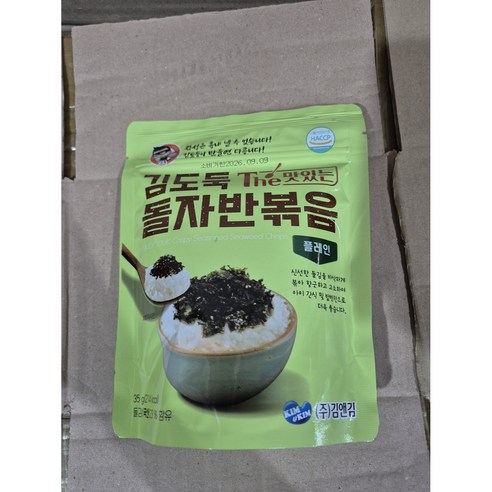 김앤김 The맛있는 김도둑 돌자반 플레인