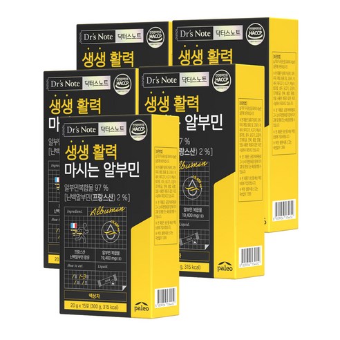 팔레오 닥터스노트 생생 활력 마시는 알부민 액상