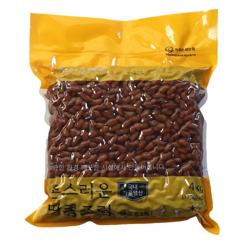 여우마을 수제반찬 촌스러운 땅콩조림, 1개, 1kg