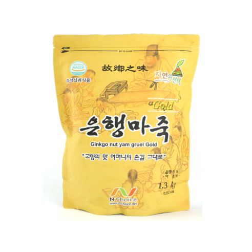 (주)엔초이스 은행마죽1.3kg  간편식 아침식사대용
