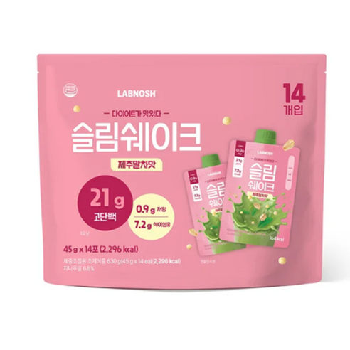 랩노쉬 슬림쉐이크 제주말차