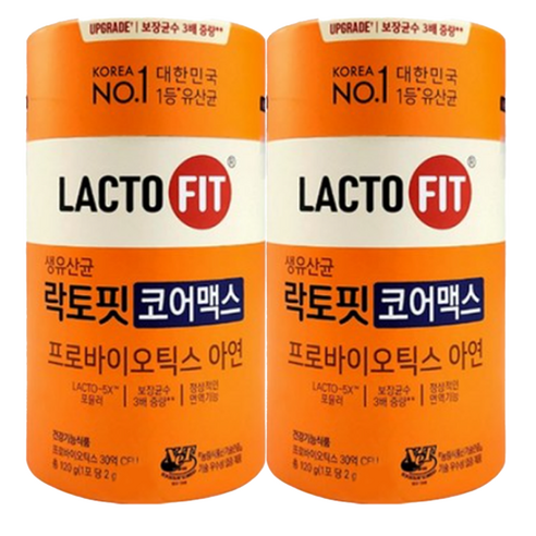 나에게 꼭 맞는 프로바이오틱스 락토핏 LACTOFIT 종근당건강 락토핏 생 유산균 코어맥스