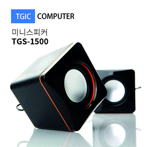 대진씨엔엠 TGIC COMPUTER TGS-1500 미니 스피커 (USB 전원)