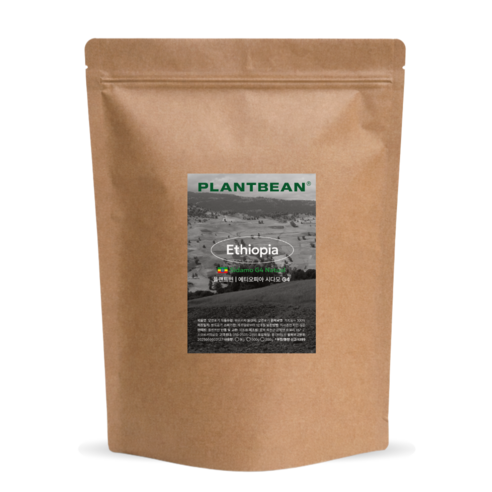 [산미있는] 에티오피아 시다모 G4 원두커피 1kg 약배전 상콤 고소 여운, 1kg, 1개, 홀빈(분쇄안함)