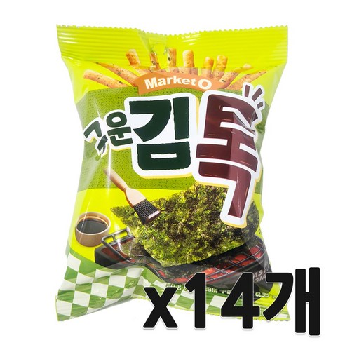 오리온 마켓오 구운김톡 (80g)