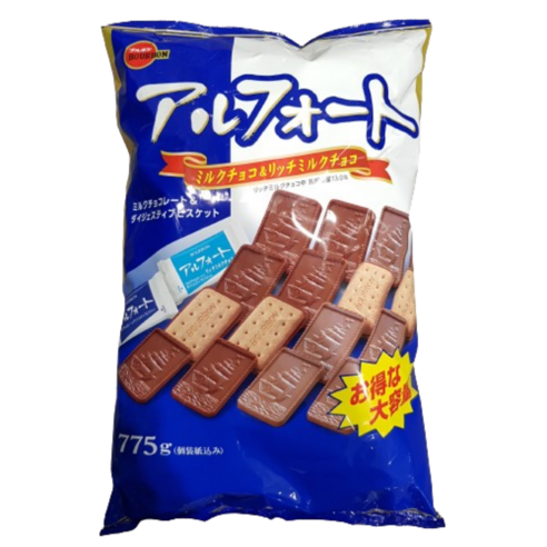 부르봉 알포트 밀크초코 & 리치밀크 초콜릿 쿠키 745g /코스트코