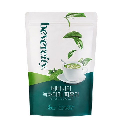 세미 녹차라떼 파우더