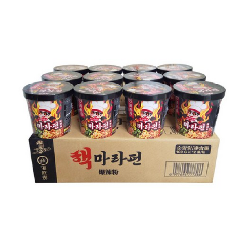 하이디라오 핵마라펀 컵라면 100g