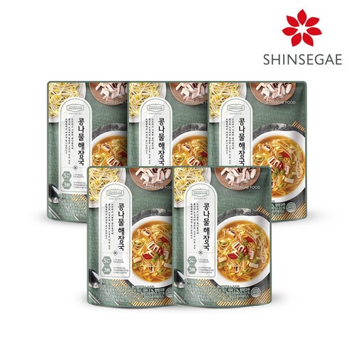호텔컬렉션 에센셜 콩나물해장국 450gX5봉