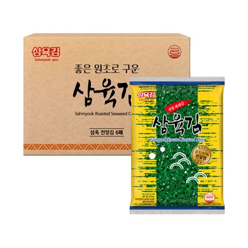 삼육김 전장김 6매 20g 30봉, 20g, 30개