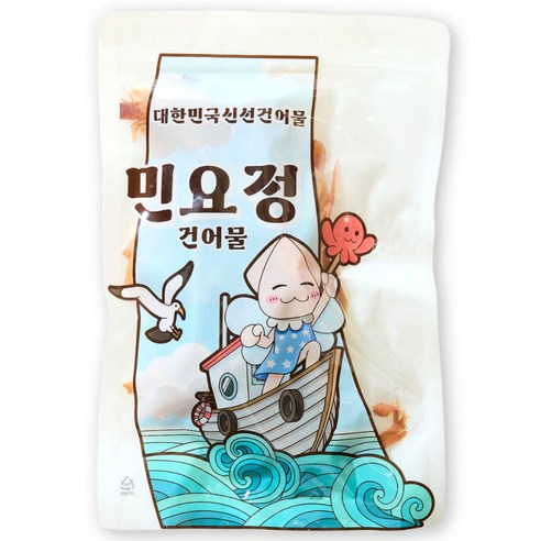 민요정 페스츄리 바베큐 버터 구이 오징어, 200g, 1개