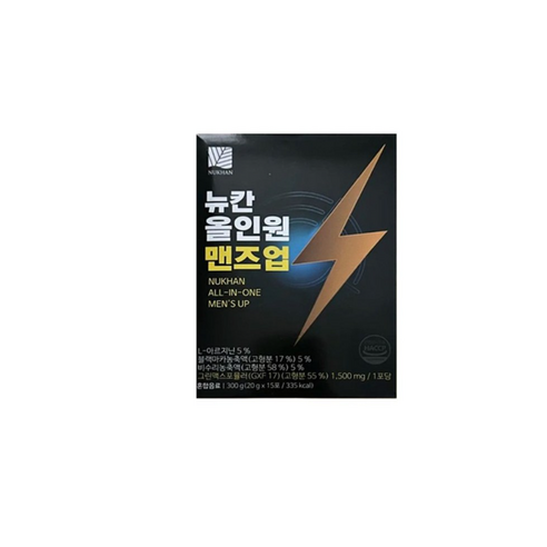 뉴칸 올인원 맨즈업 블랙마카 비수리농축액