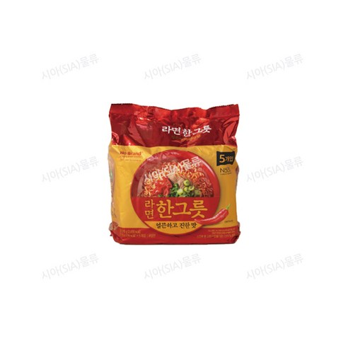 노브랜드 라면한그릇(얼큰) 115g x 5입 x 3개