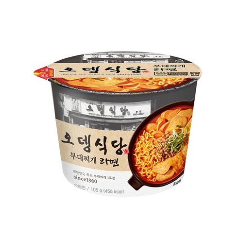 오뎅식당 부대찌개라면 105g