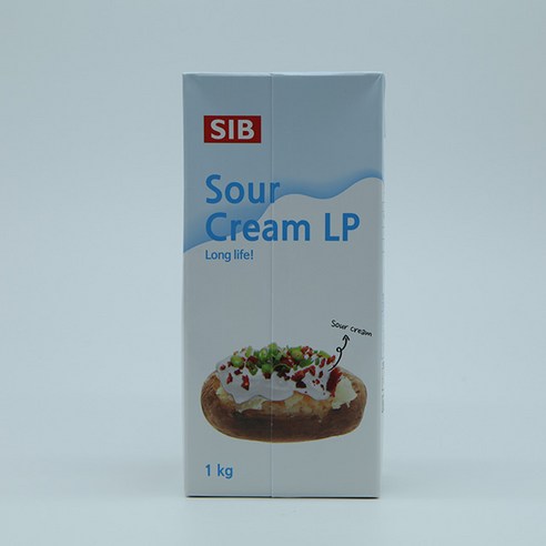 사워크림 (사우어크림) 1kg [아이스박스 별도], 1kg, 1개