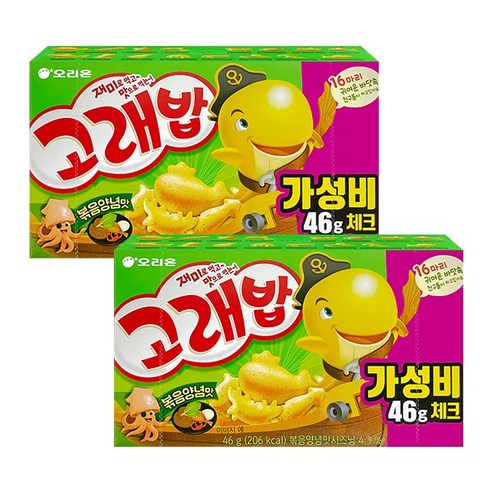 오리온 고래밥 볶음양념맛