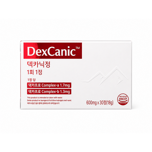 덱카닉정 Premium Formula 2.0 스위스 대사 다이어트 특허 포뮬러 Dexcapro a,b 고함량 배합