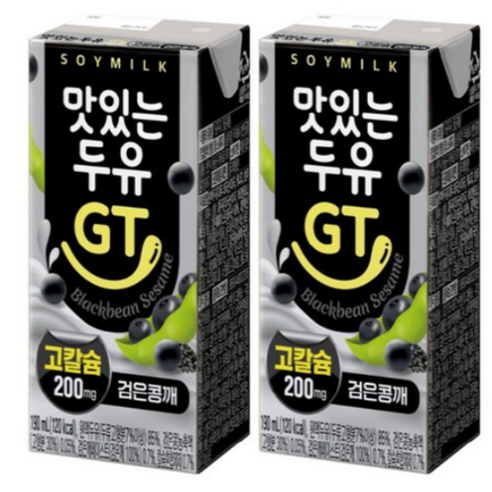 맛있는두유GT 검은콩 깨 칼슘