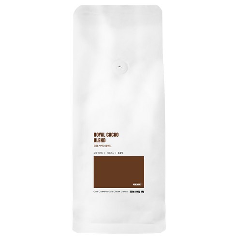 빈임팩트 로열 카카오 블렌딩 원두 당일로스팅, 1kg, 1개, 홀빈(분쇄안함)