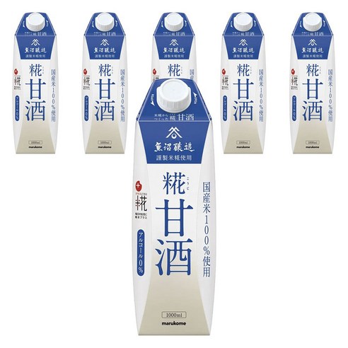 마루코메 플러스 코우지 누룩 아마자케 팩