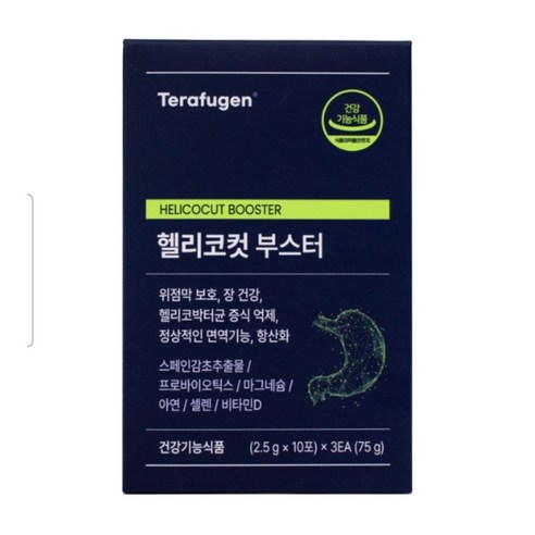 테라퓨젠 헬리코컷 부스터 3g x 30포